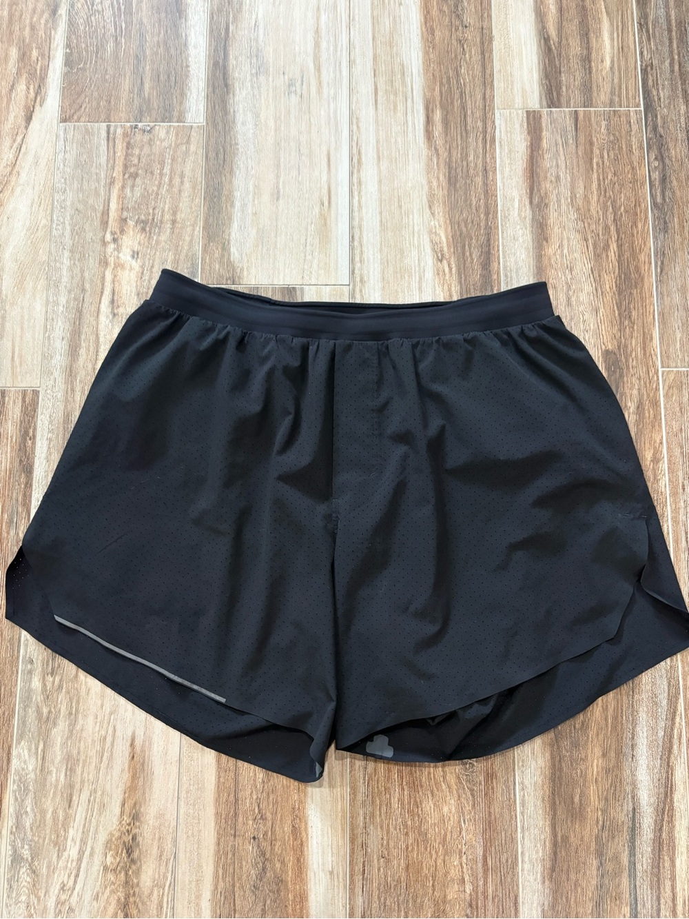 lululemon athletica Black Men's Performance Running Shorts